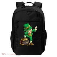 St Patricks Day, Dabbing Leprechaun, Funny St Patricks Day Backpack thumb 0