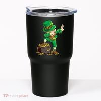 St Patricks Day, Dabbing Leprechaun, Funny St Patricks Day Tumbler thumb 0