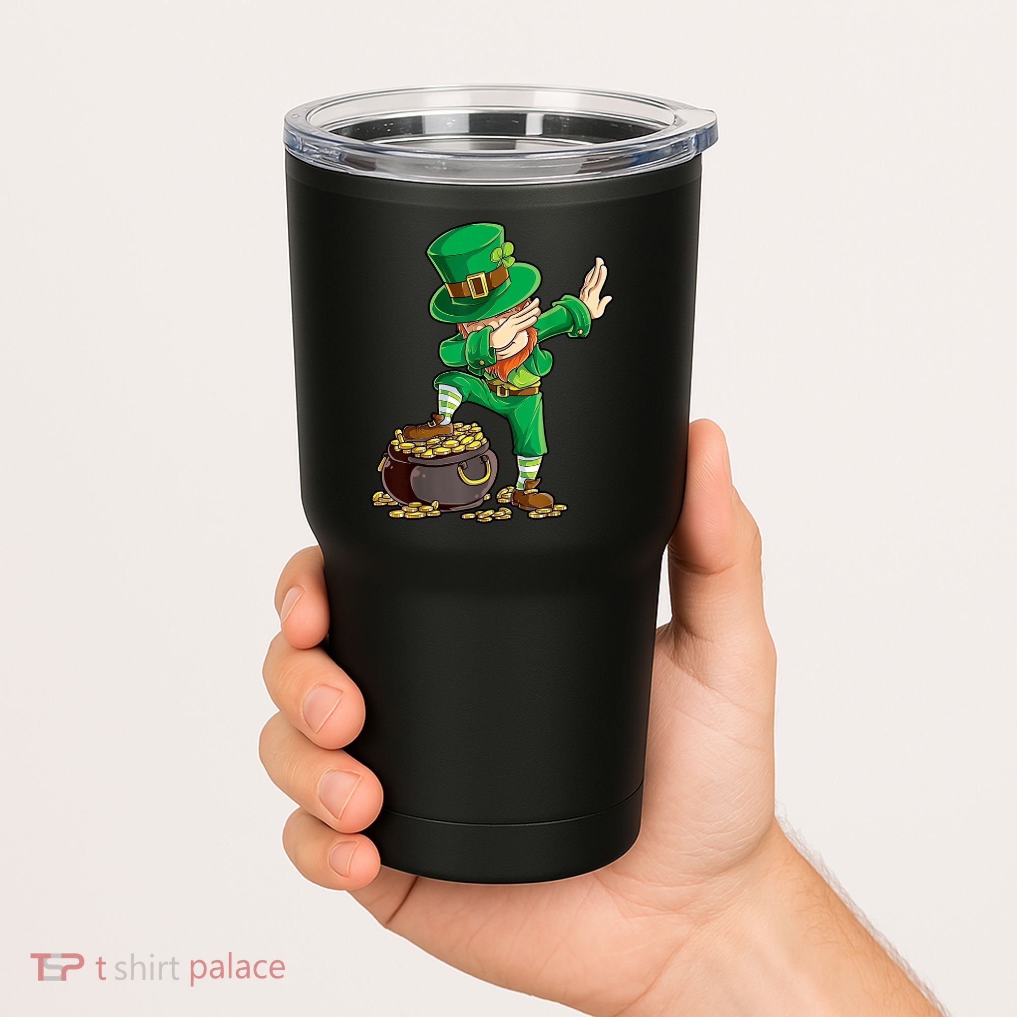 St Patricks Day, Dabbing Leprechaun, Funny St Patricks Day Tumbler