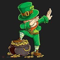 St Patricks Day, Dabbing Leprechaun, Funny St Patricks Day Tumbler thumb 3