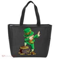 St Patricks Day, Dabbing Leprechaun, Funny St Patricks Day Tote Bag thumb 0