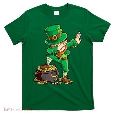 St Patricks Day, Dabbing Leprechaun, Funny St Patricks Day T-Shirt