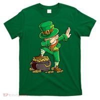 St Patricks Day, Dabbing Leprechaun, Funny St Patricks Day T-Shirt thumb 0