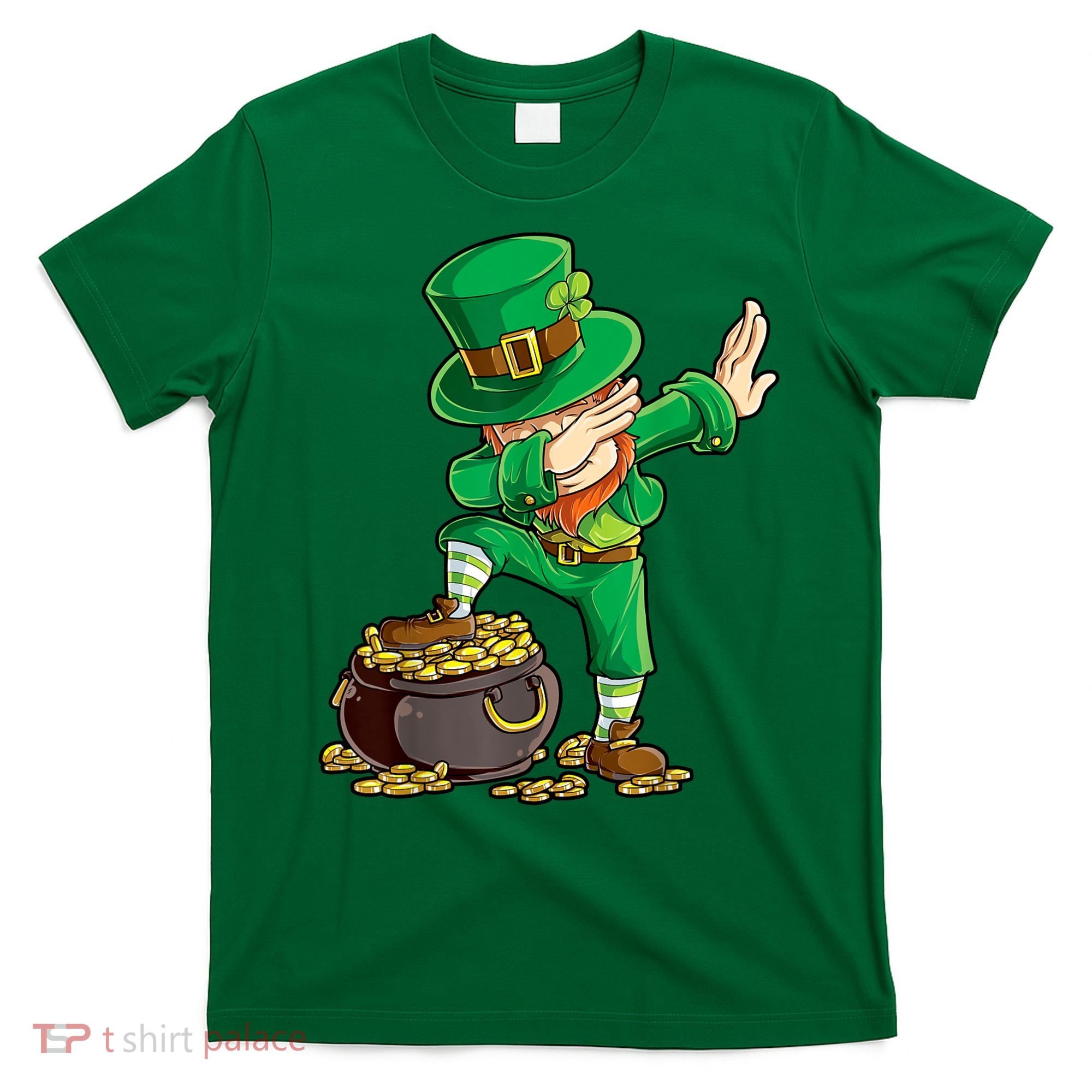 St Patricks Day, Dabbing Leprechaun, Funny St Patricks Day T-Shirt