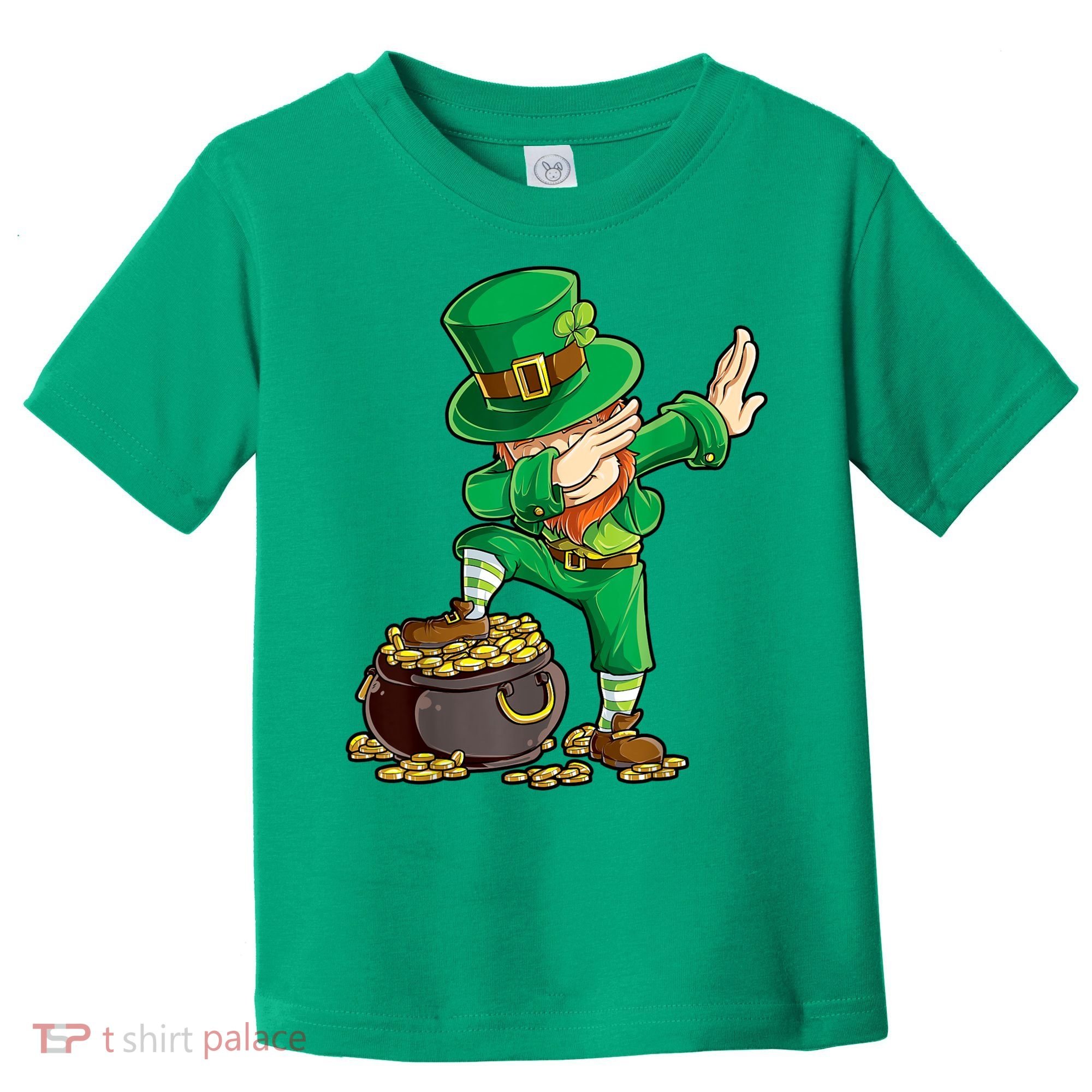 St Patricks Day, Dabbing Leprechaun, Funny St Patricks Day Toddler T-Shirt