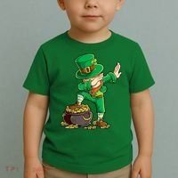 St Patricks Day, Dabbing Leprechaun, Funny St Patricks Day Toddler T-Shirt thumb 2