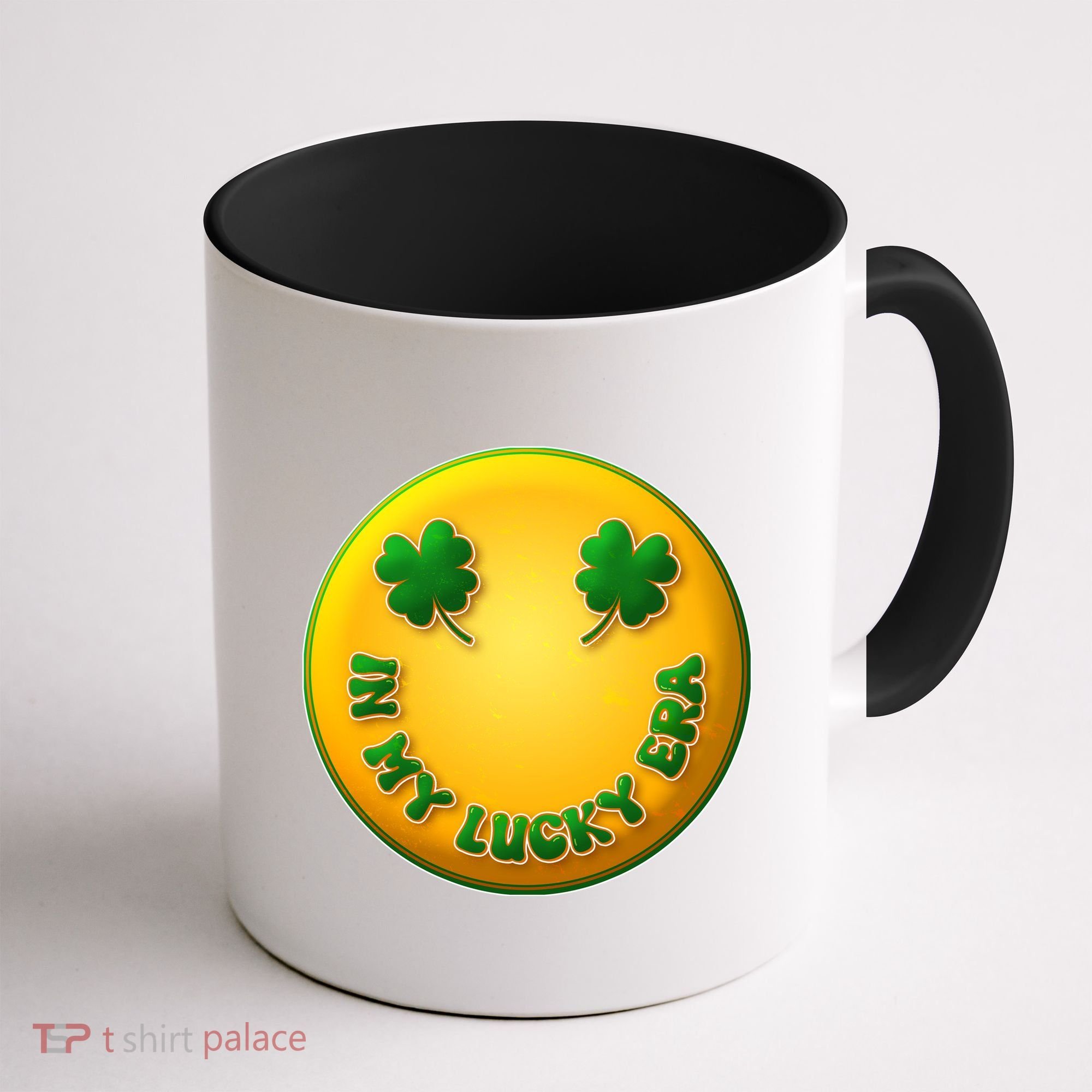 St Patricks Day In My Lucky Era Smiley Emoji Coffee Mug