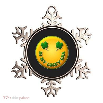 St Patricks Day In My Lucky Era Smiley Emoji Ornament