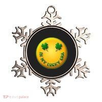 St Patricks Day In My Lucky Era Smiley Emoji Ornament thumb 0