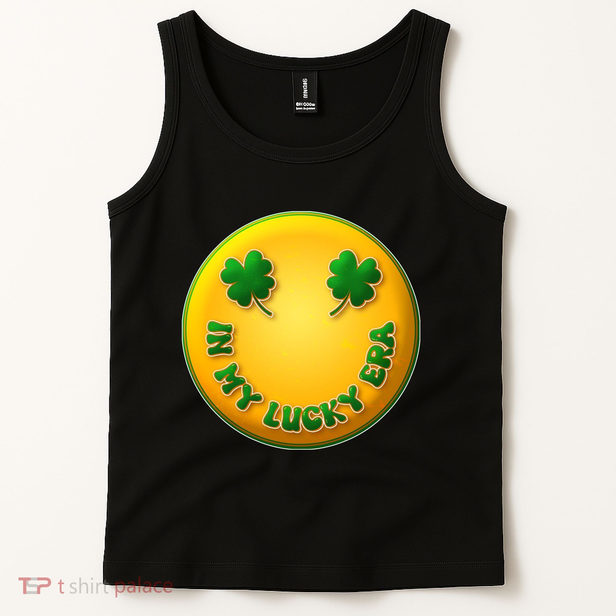 St Patricks Day In My Lucky Era Smiley Emoji Tank Top