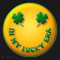 St Patricks Day In My Lucky Era Smiley Emoji Tank Top thumb 6