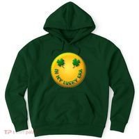 St Patricks Day In My Lucky Era Smiley Emoji Hoodie thumb 0