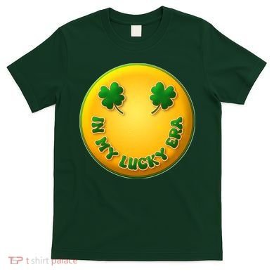 St Patricks Day In My Lucky Era Smiley Emoji T-Shirt