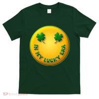 St Patricks Day In My Lucky Era Smiley Emoji T-Shirt thumb 0