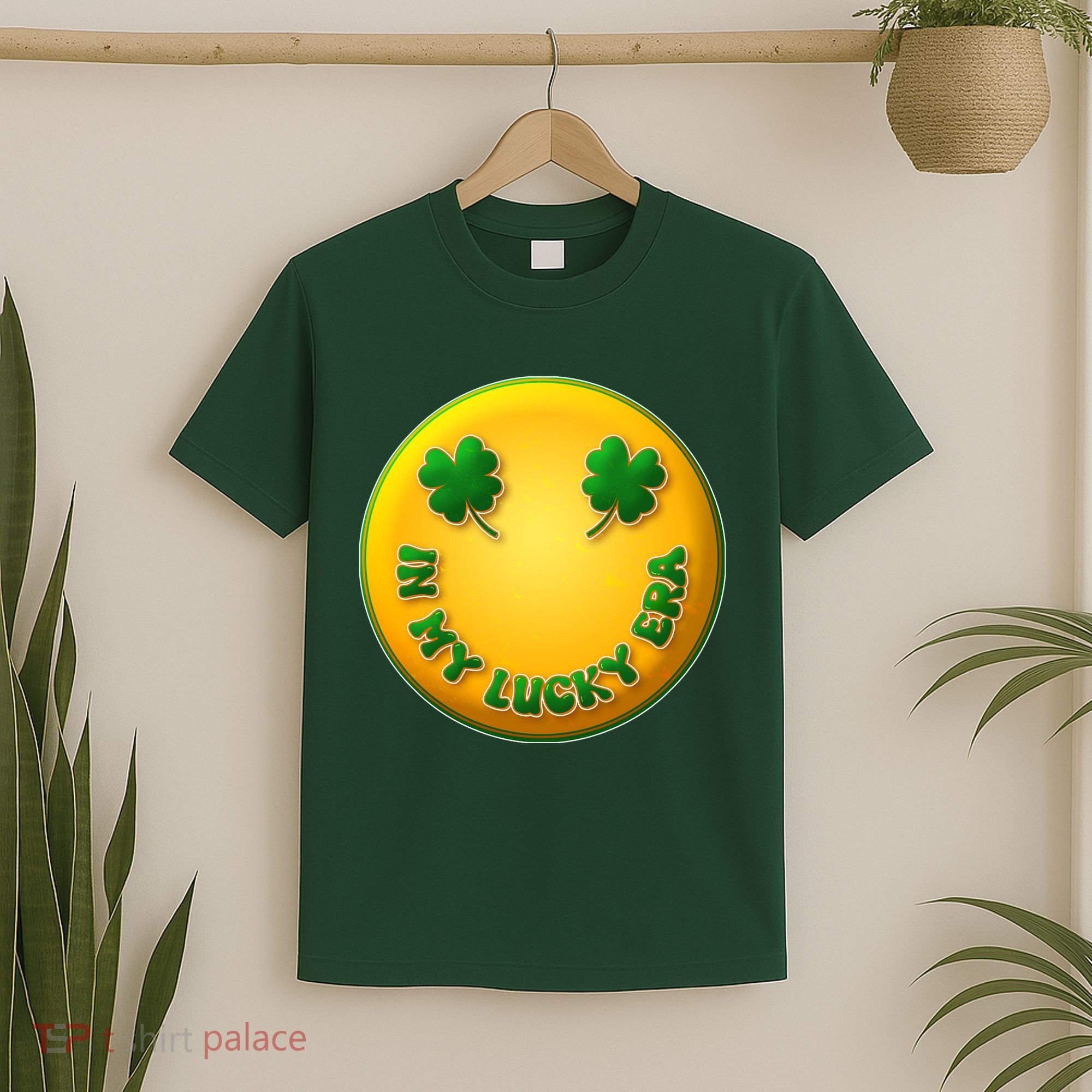 St Patricks Day In My Lucky Era Smiley Emoji T-Shirt