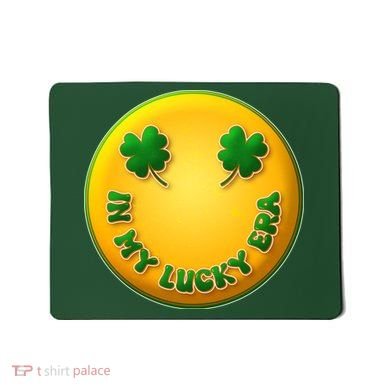 St Patricks Day In My Lucky Era Smiley Emoji Mousepad