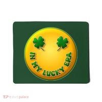 St Patricks Day In My Lucky Era Smiley Emoji Mousepad thumb 0