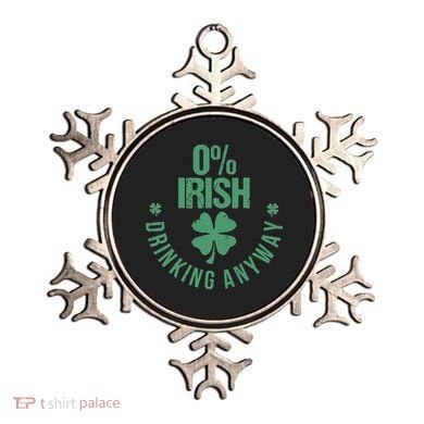 St Patricks Day Funny 0 Irish Pub Shamrock Ornament