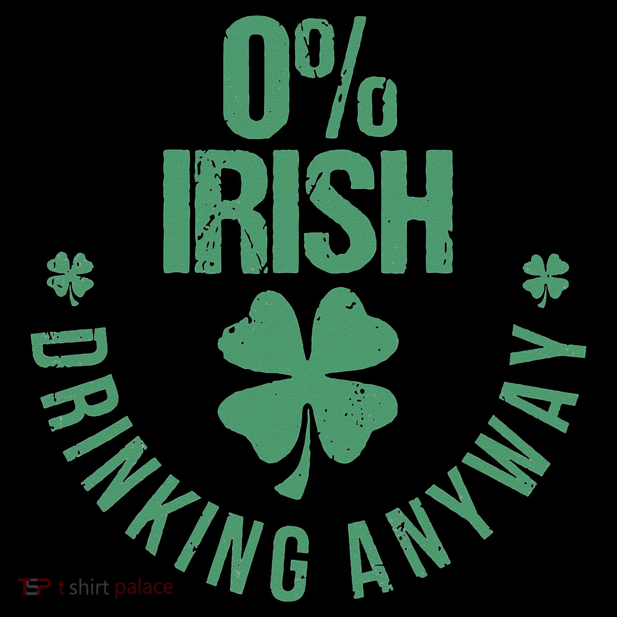 St Patricks Day Funny 0 Irish Pub Shamrock Toddler Hoodie