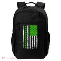 St Patricks Day American Flag Clovers Backpack thumb 0