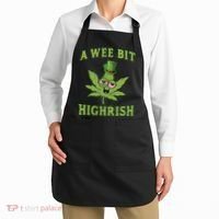 St Patricks Day, A Wee Bit, Funny St Patricks Day Apron thumb 2