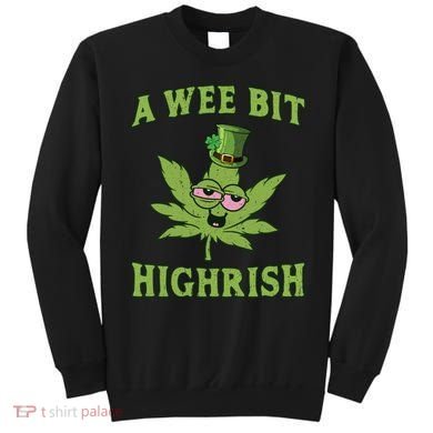 St Patricks Day, A Wee Bit, Funny St Patricks Day Sweatshirt