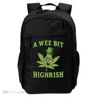 St Patricks Day, A Wee Bit, Funny St Patricks Day Backpack thumb 0