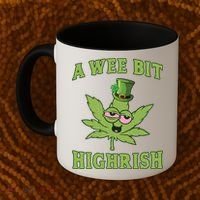 St Patricks Day, A Wee Bit, Funny St Patricks Day Coffee Mug thumb 2