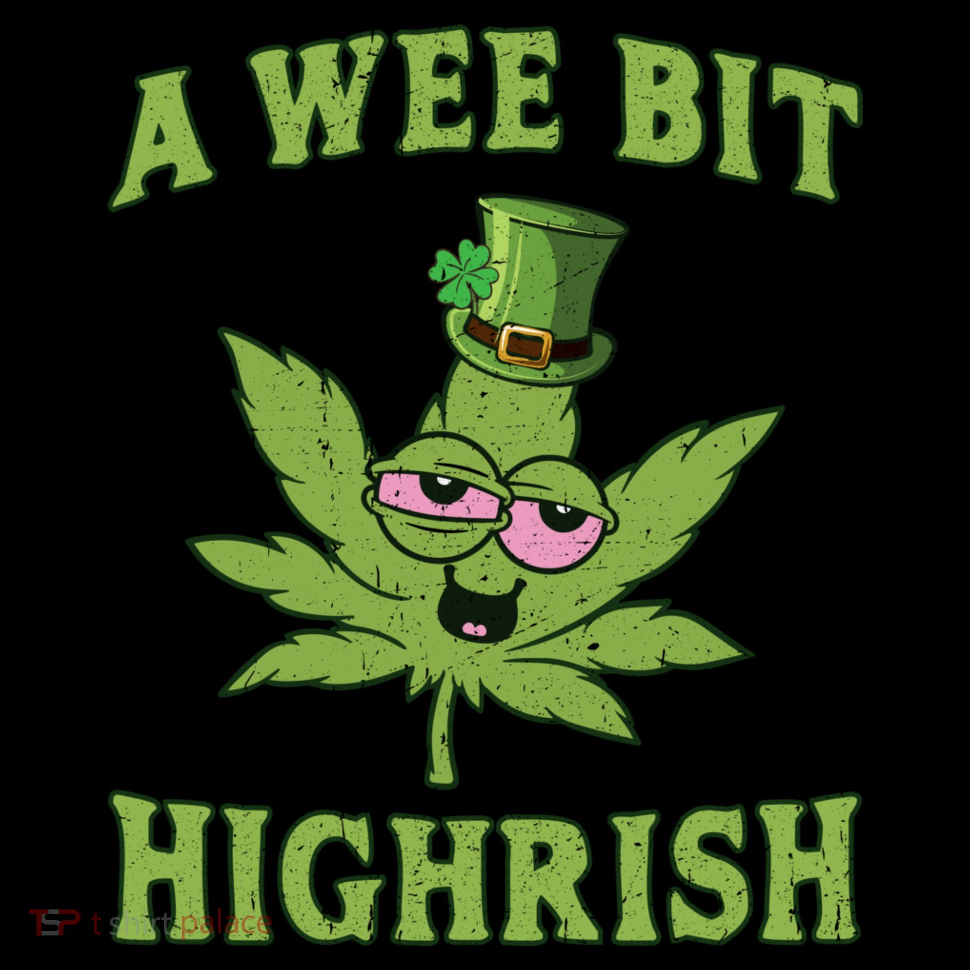 St Patricks Day, A Wee Bit, Funny St Patricks Day Coaster