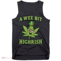 St Patricks Day, A Wee Bit, Funny St Patricks Day Tank Top thumb 0