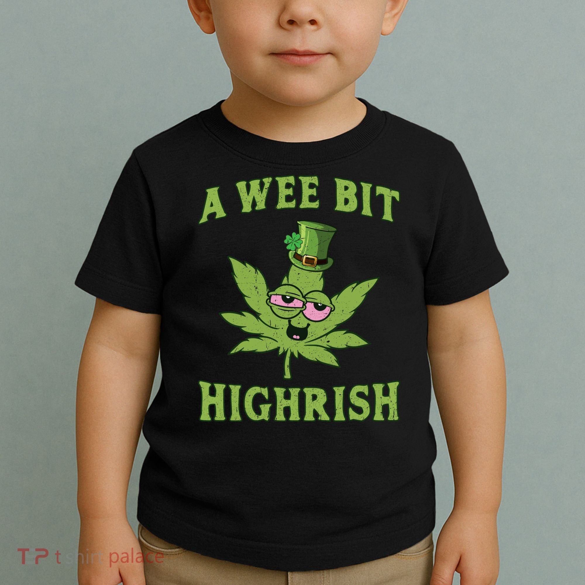 St Patricks Day, A Wee Bit, Funny St Patricks Day Toddler T-Shirt