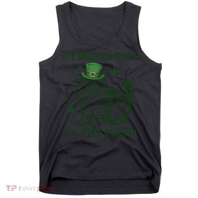 St Patricks Day If I Shenan Once I’Ll Shenanigan Funny Cat Tank Top