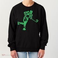 St Patricks Day Hockey Irish Saint Paddy's Shamrock Women's Sweatshirt thumb 0