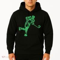 St Patricks Day Hockey Irish Saint Paddy's Shamrock Hoodie thumb 2
