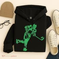 St Patricks Day Hockey Irish Saint Paddy's Shamrock Hoodie thumb 4