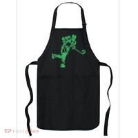 St Patricks Day Hockey Irish Saint Paddy's Shamrock Apron thumb 0