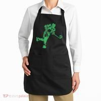 St Patricks Day Hockey Irish Saint Paddy's Shamrock Apron thumb 2