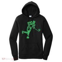 St Patricks Day Hockey Irish Saint Paddy's Shamrock Women's Hoodie thumb 0