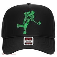 St Patricks Day Hockey Irish Saint Paddy's Shamrock Hat thumb 0