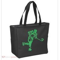 St Patricks Day Hockey Irish Saint Paddy's Shamrock Tote Bag thumb 2