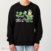 St. PattyS Day Pat Mccrotch Irish Pub Lucky Clover Women's Sweatshirt thumb 0