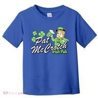 St. PattyS Day Pat Mccrotch Irish Pub Lucky Clover Toddler T-Shirt thumb 0