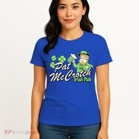 St. PattyS Day Pat Mccrotch Irish Pub Lucky Clover Women's T-Shirt thumb 4