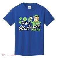 St. PattyS Day Pat Mccrotch Irish Pub Lucky Clover Kids T-Shirt thumb 0