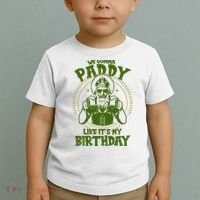 St Patricks Day We Gonna Paddy Like Its My Birthday Toddler T-Shirt thumb 2