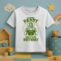 St Patricks Day We Gonna Paddy Like Its My Birthday Toddler T-Shirt thumb 3