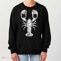 St. Patrick's Day Shamrock Lobster Irish Green Saint Paddy's Women's Sweatshirt thumb 0