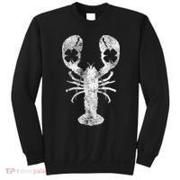 St. Patrick's Day Shamrock Lobster Irish Green Saint Paddy's Sweatshirt thumb 0