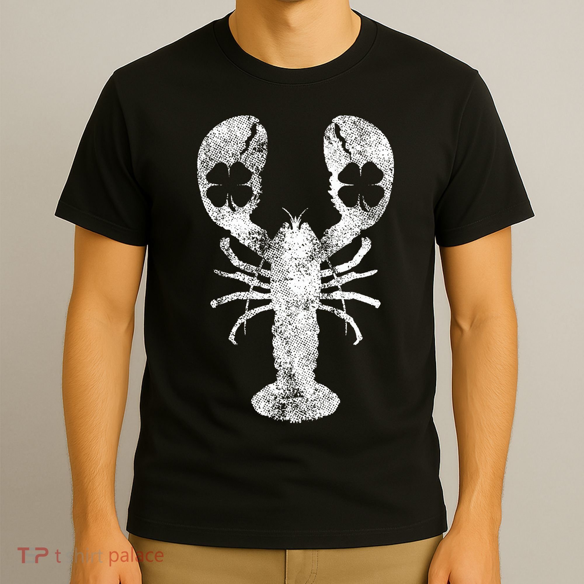 St. Patrick's Day Shamrock Lobster Irish Green Saint Paddy's T-Shirt