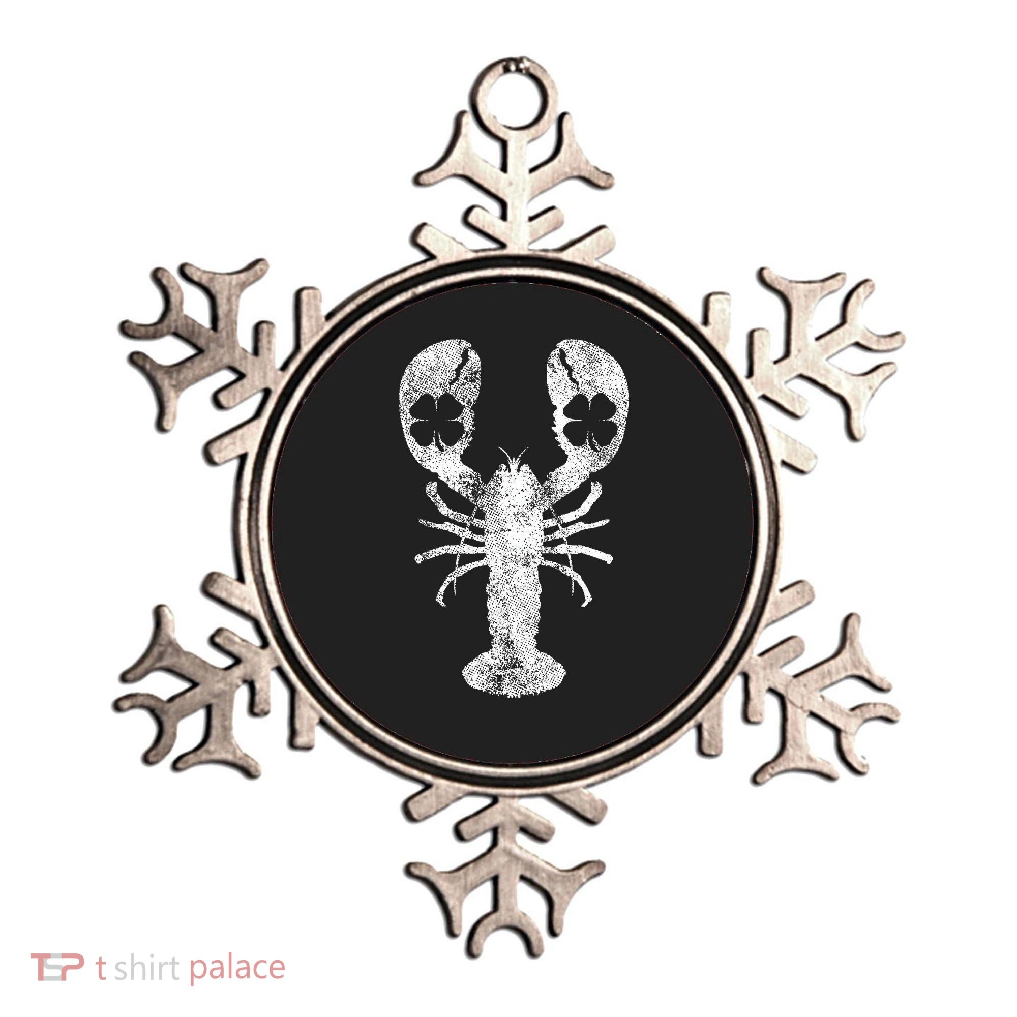 St. Patrick's Day Shamrock Lobster Irish Green Saint Paddy's Ornament